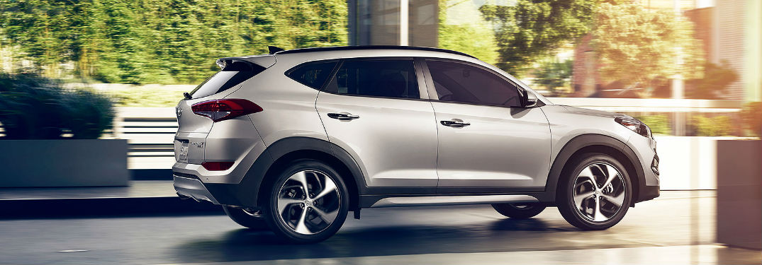 Hyundai Tuscon side profile