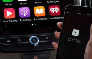 Used Chevy Malibu infotainment system using Apple CarPlay™