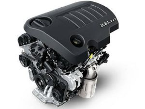 Dodge Charger 3.6-liter V6 engine