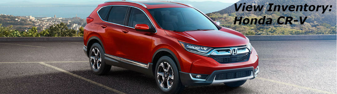 Honda CR-V parked on a street